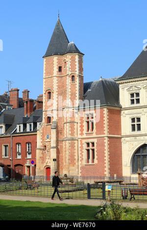 France, Picardie, Amiens, Logis du roi Chambre du Sagittaire à Amiens Banque D'Images