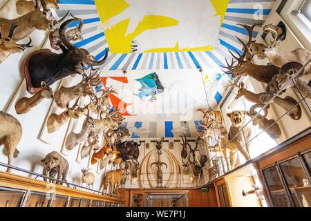 France, Paris, quartier du Marais, le musée de la chasse et de la Nature Banque D'Images