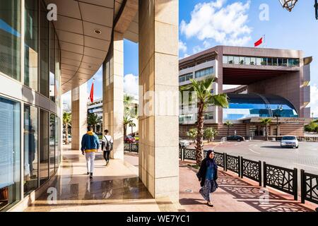 Maroc, Rabat, Hay Ryad district Banque D'Images