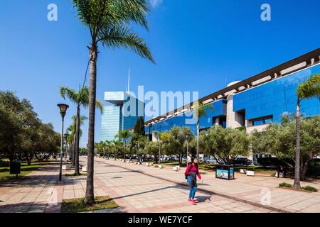 Maroc, Rabat, Hay Ryad district Banque D'Images