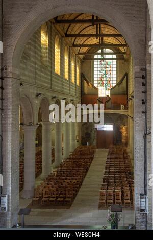 France, Nord, Bourbourg, Saint Jean Baptiste Banque D'Images