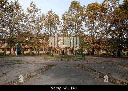 Dans Malesnica l'école résidentielle, Zagreb, Croatie Banque D'Images