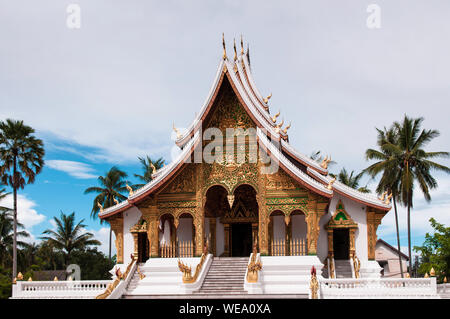 Hor Prabang Luang Prabang au Musée du Palais Royal. Banque D'Images