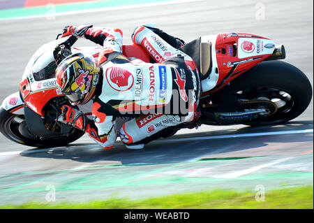 Misano Adriatico, Italie, 30 août 2019, 30 Takaaki Nakagami Honda au cours de Test Officiel Motogp - Misano 2019 - MotoGP - Credit : LPS/Giorgio Panacci/Alamy Live News Banque D'Images