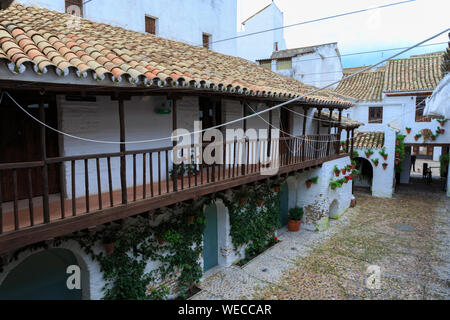 Cordoue, Espagne, 2,2014;Centro de flamenco de Fosforito, est traditionnel andalou patio à Cordoue. Banque D'Images