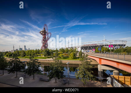 Emplacement Hackney & Stratford dans l'Est de Londres Photographie Banque D'Images