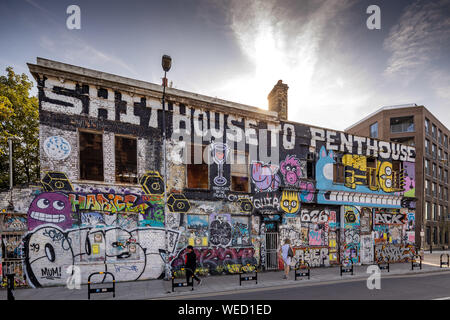 Emplacement Hackney & Stratford dans l'Est de Londres Photographie Banque D'Images