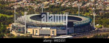 Australie, Melbourne, magnifique paysage, vue sur Eureka Skydeck Banque D'Images