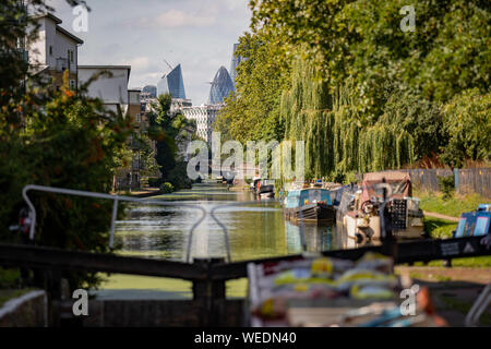 Emplacement Hackney & Stratford dans l'Est de Londres Photographie Banque D'Images