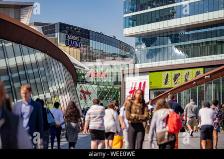 Emplacement Hackney & Stratford dans l'Est de Londres Photographie Banque D'Images