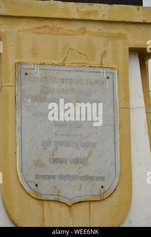 Sculpture de Jose Custodio Faria (Abbé Faria). Fondateur de la doctrine