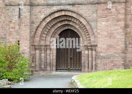 Église du prieuré, Leominster, Herefordshire, Angleterre, RU Banque D'Images