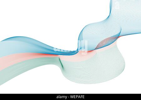 Les lignes de fond vecteur abstrait. Couleurs de l'Azerbaïdjan drapeau. Eps10. Illustration de Vecteur