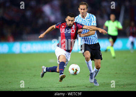 Bologne, Italie. Août 30, 2019. Championnat d'Italie de football Serie A match 2020 vs 2019 Bologne Spal NICOLA SANSONE (FC Bologne) Credit : Filippo Rubin/Alamy Live News Banque D'Images