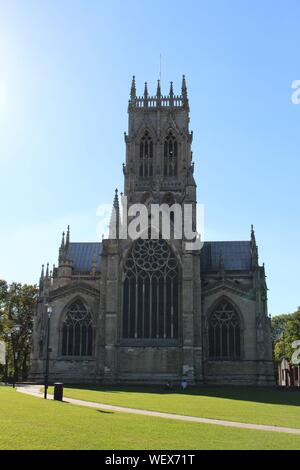 Le ministre de l'église St George à Doncaster, dans le Yorkshire du Sud Banque D'Images