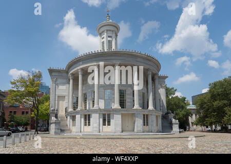 La Merchants' Exchange Building est un bâtiment historique situé dans la vieille ville de Philadelphie, Pennsylvanie. Il a été conçu par l'architecte Willi Banque D'Images