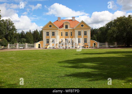 Palmse Manoir, construit en 1780, dans le parc national de Lahemaa, Estonie Banque D'Images