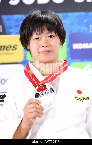 Nippon Budokan, Tokyo, Japon. Août 30, 2019. Shori Hamada (JPN), le 30 août 2019 -Le Judo : le championnat du monde de judo Tokyo 2019 Conférence de presse au Nippon Budokan, Tokyo, Japon. Credit : Naoki Nishimura/AFLO SPORT/Alamy Live News Banque D'Images