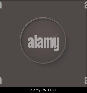 De l'icône d'horloge noir de l'ombre et le temps est de l'argent message Illustration de Vecteur