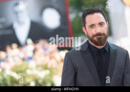 Venise, Italie - 31 août, 2019. Pablo Larraín assiste au tapis rouge pour la première mondiale d'EMA pendant le 76e Festival du Film de Venise au Palazzo del Cinema le 31 août 2019 à Venise, Italie. © Roberto Ricciuti/éveil/Alamy Live News Banque D'Images