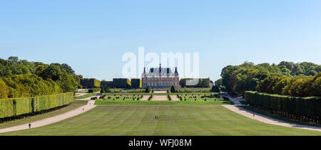 Château et parc de Sceaux en été - Hauts-de-Seine, France Banque D'Images