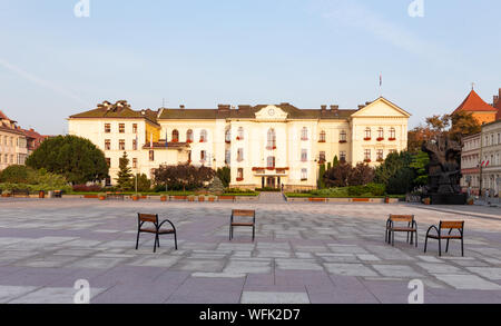 Bydgoszcz. La place principale de la vieille ville Banque D'Images