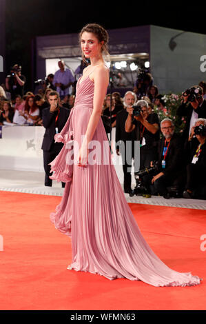 Margaret Qualley à la premiere de 'Seberg' à la Biennale di Venezia 2019/76ème Festival International du Film de Venise au Palazzo del Cinema. Venise, l'utilisation dans le monde entier 30.08.2019 | Banque D'Images