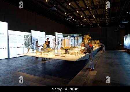 La Suisse, Genève, MEG, Musée d'Ethnographie de Genève Banque D'Images