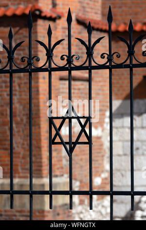 La Pologne, Voïvodie Malopolskie, Cracovie, Kazimierz, le quartier de Kazimierz, le Quartier Juif, Stara Synagoga, Ancienne Synagogue Banque D'Images