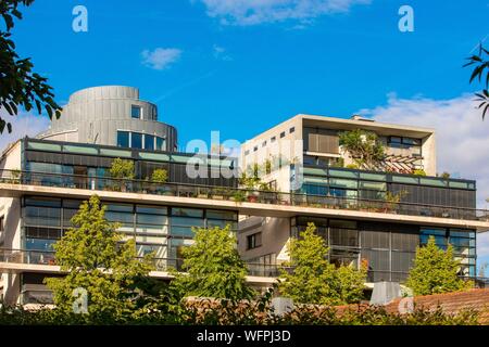 France, Paris, le Parc de Bercy Banque D'Images