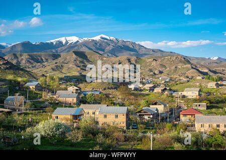 L'Arménie, région de Vayots Dzor, Yeghegnadzor Banque D'Images