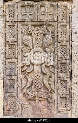 L'Arménie, région de Syunik, 9e siècle Monastère de Tatev Banque D'Images