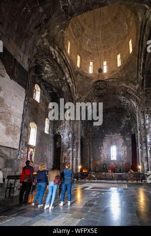 L'Arménie, région de Syunik, 9e siècle Monastère de Tatev Banque D'Images
