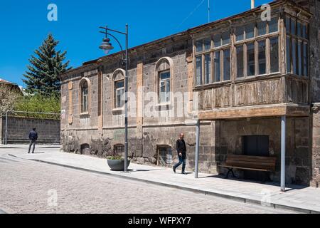 L'Arménie, de la Région de Chirak, Gyumri, arrondissement historique ou Kumayri, Rustaveli street Banque D'Images