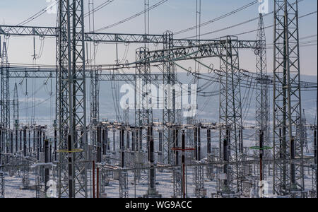 L'ingénierie de puissance. L'utilisation rationnelle de l'énergie. Banque D'Images