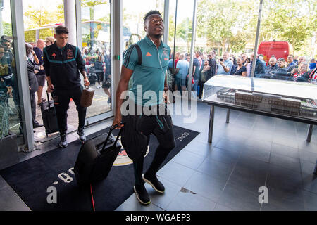 Rotterdam, Pays-Bas. 06Th Sep 2019. ROTTERDAM, 01-06-2019, Het Kasteel stadium, l'Eredivisie néerlandaise, saison 2019-2020, Andre Onana arrive pendant le match Sparta Rotterdam - Ajax : Crédit Photos Pro/Alamy Live News Banque D'Images