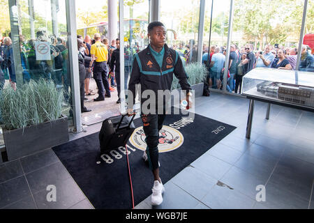 Rotterdam, Pays-Bas. 06Th Sep 2019. ROTTERDAM, 01-06-2019, Het Kasteel stadium, l'Eredivisie néerlandaise, saison 2019-2020, Quincy Promes arrive pendant le match Sparta Rotterdam - Ajax : Crédit Photos Pro/Alamy Live News Banque D'Images