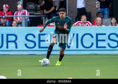 Rotterdam, Pays-Bas. 06Th Sep 2019. ROTTERDAM, 01-06-2019, Het Kasteel stadium, l'Eredivisie néerlandaise, saison 2019-2020, Ajax player Edson Alvarez lors du match Sparta Rotterdam - Ajax : Crédit Photos Pro/Alamy Live News Banque D'Images