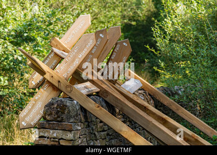 Affichage dynamique Mur d'Hadrien Banque D'Images