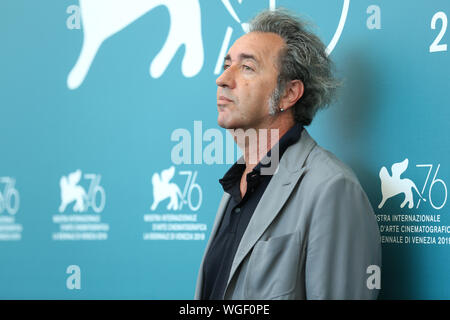 Venise, Italie. 06Th Sep 2019. Paolo Sorrentino assiste à la nouveau pape photocall au cours de la 76e Festival de Venise (Crédit : Mickael Chavet/aube/Alamy Live News) Credit : Mickael Chavet/Alamy Live News Banque D'Images