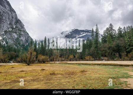 Paysage du Parc National de Yosemite, en Californie. paysage USA Banque D'Images