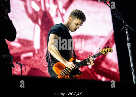 Biddinghuizen, Pays-Bas 16 août 2019 Sang Royal exécute live au festival Lowlands 2019 © Roberto Finizio/ Alamy Banque D'Images