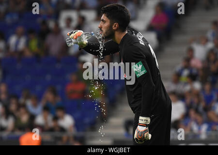 Barcelone, Espagne. 06Th Sep 2019. Rui Silva de Grenade FC pendant le match RCD Espanyol v Granada CF, de la saison 2019/2019, LaLiga, date 3. RCDE Stadium. Credit : PRESSINPHOTO/Alamy Live News Banque D'Images