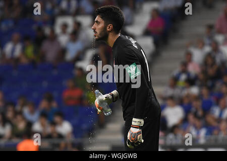 Barcelone, Espagne. 06Th Sep 2019. Barcelone, 01-09-2019. LaLiga 2019/ 2020, date 3. Espanyol-Granada. Rui Silva de Grenade : Crédit Photos Pro/Alamy Live News Banque D'Images