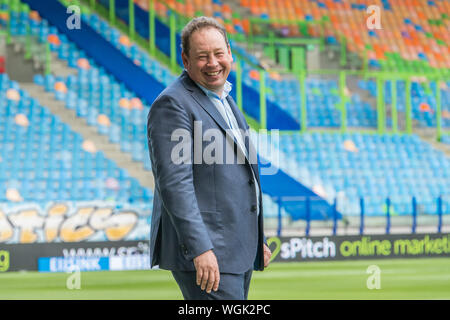 1 septembre 2019 Arnhem, pays-Bas Soccer Néerlandais Eredivisie vitesse / AZ Alkmaar 01-09-2019: Voetbal: Vitesse / AZ: Arnhem eredivisie 2019-2020 L-R Coach van vitesse Leonid Slutsky, Banque D'Images