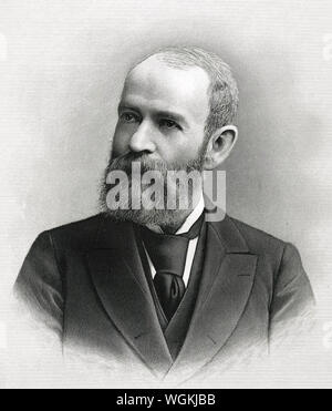 JAY GOULD (1836-1892) American Railroad developer Banque D'Images