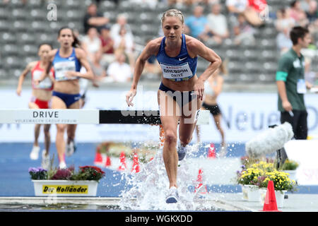 Berlin, Allemagne 01. Septembre 2019 : ISTAF - Athlétisme - 2019 Genevieve Gregson (AUS) dans le monde entier d'utilisation | Banque D'Images