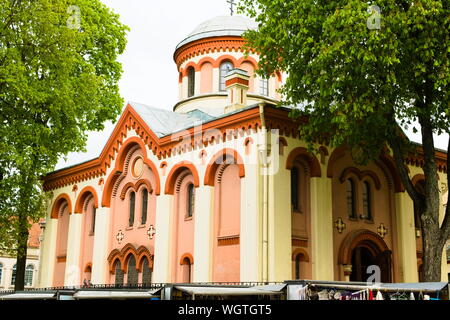 Église orthodoxe de Saint-Paraskeva à Vilnius, Lituanie Banque D'Images