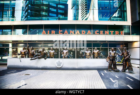 TORONTO - Le 31 août 2017 : l'Air Canada Centre de Toronto, Ontario, Canada. Banque D'Images