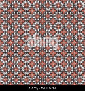 Seamless pattern géométrique abstraite vecteur coloré effet grunge background Illustration de Vecteur